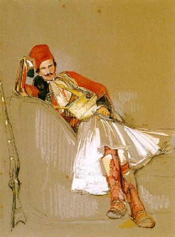 Έλληνας πολεμιστής (A Greek warrior)