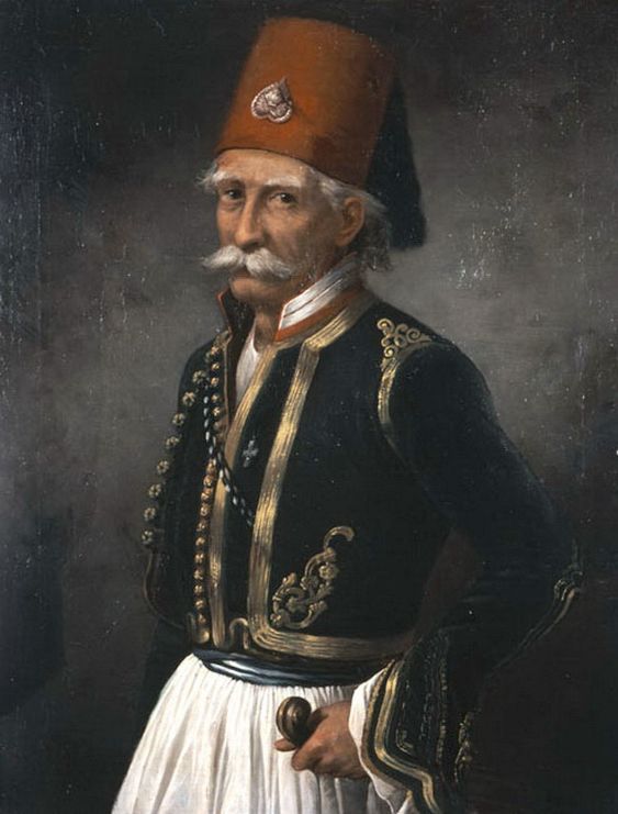 Προσωπογραφία του αγωνιστή Παναγιώτη Γιατράκου