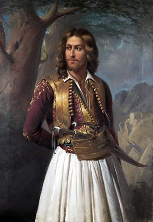 Προσωπογραφία του Ηλία Μαυρομιχάλη, 1887