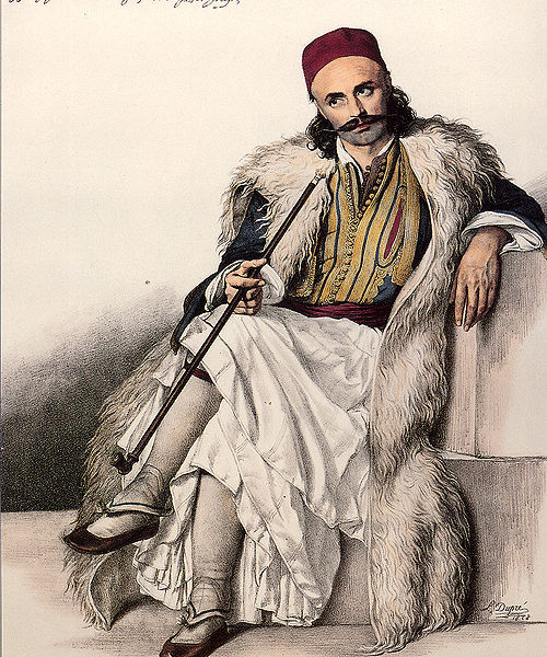 Vasilis Goudas, adjutant of Markos Botsaris