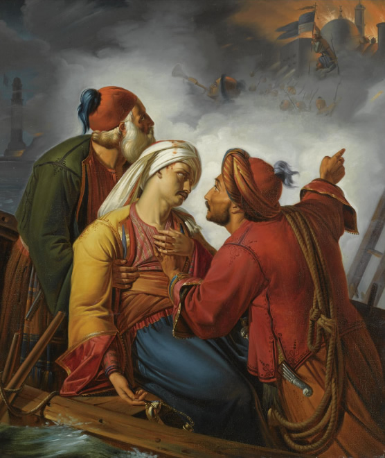 Λαβωμένος Έλληνας στρατιώτης