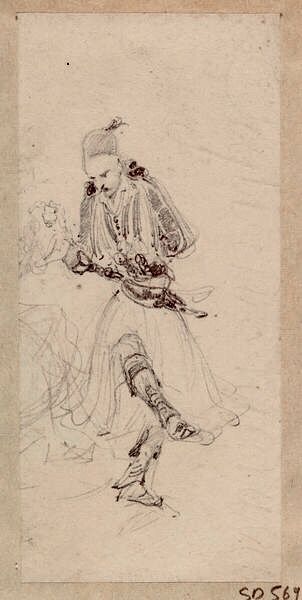 Greek man dancing / Έλληνας που χορεύει