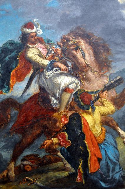 Τούρκος παραδίδεται σε Έλληνα ιππέα