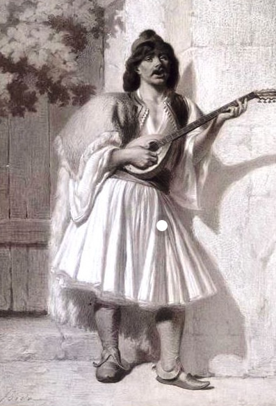 Chanteur grec/ Ελληνας τραγουδιστής