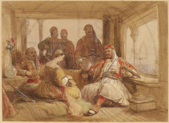 Interior of a Greek House/ Εσωτερικό Ελληνικού Σπιτιού